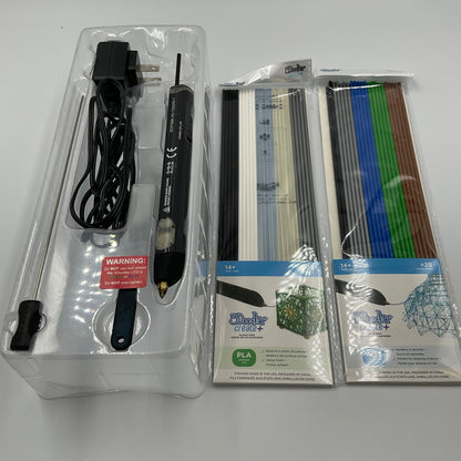 3Doodler create+ 3D Printing Pen with Bundle of Plastic Refills