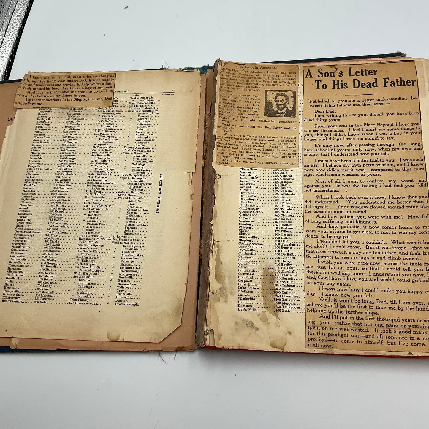 Vintage Hardcover “The Commercial Agency of Tappan McKillop & Co. Bankers & Attorneys District 1889”