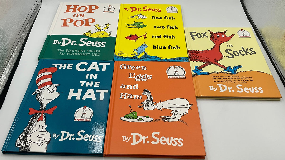 Dr. Seuss's Beginner Book Boxed Set Collection Hardcover 5-Book Set