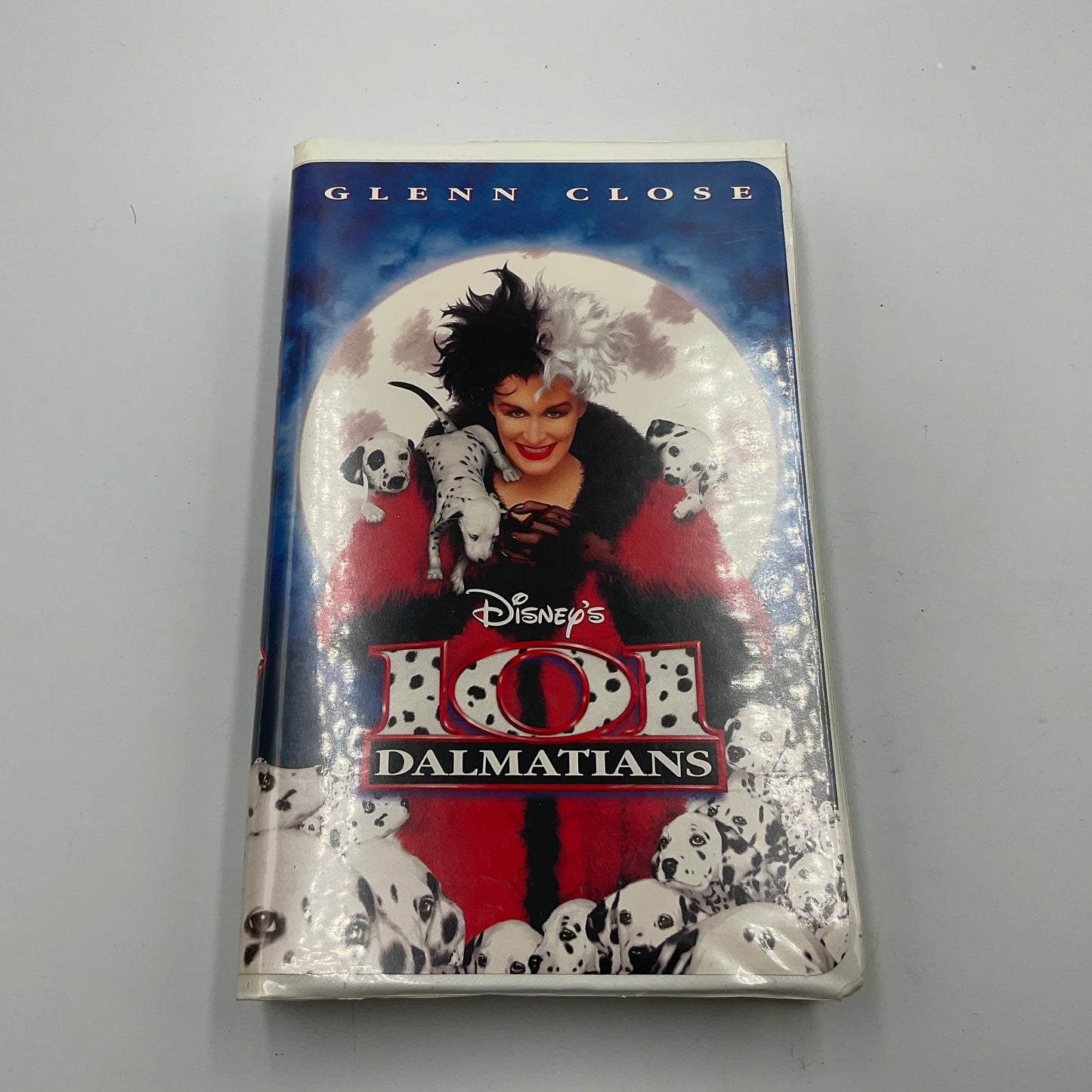 Disney’s 101 Dalmatians Live-Action VHS Tape Starring Glenn Close