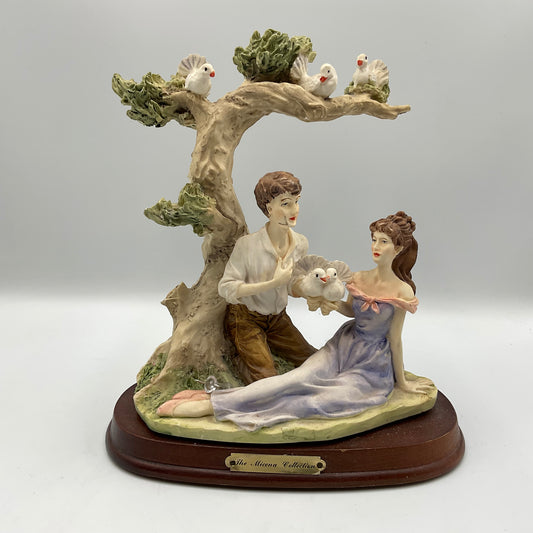The Mirella Collection Vintage Figurine Couple In A Romatic Scene