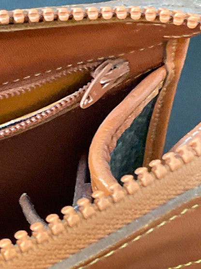 Dooney & Bourke Vintage All Weather Leather Two-Tone Tote Handbag