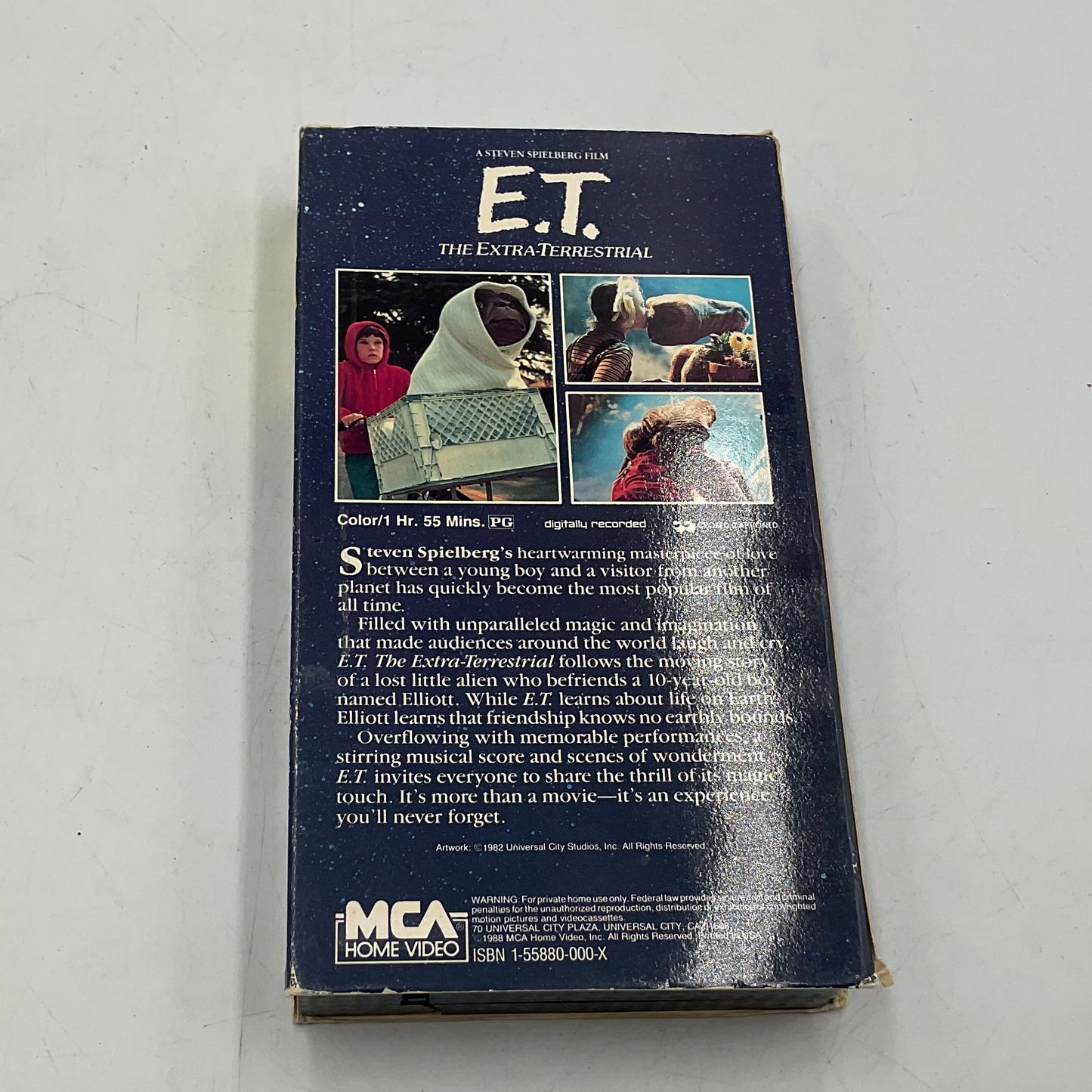 E.T. The Extra-Terrestrial VHS Tape
