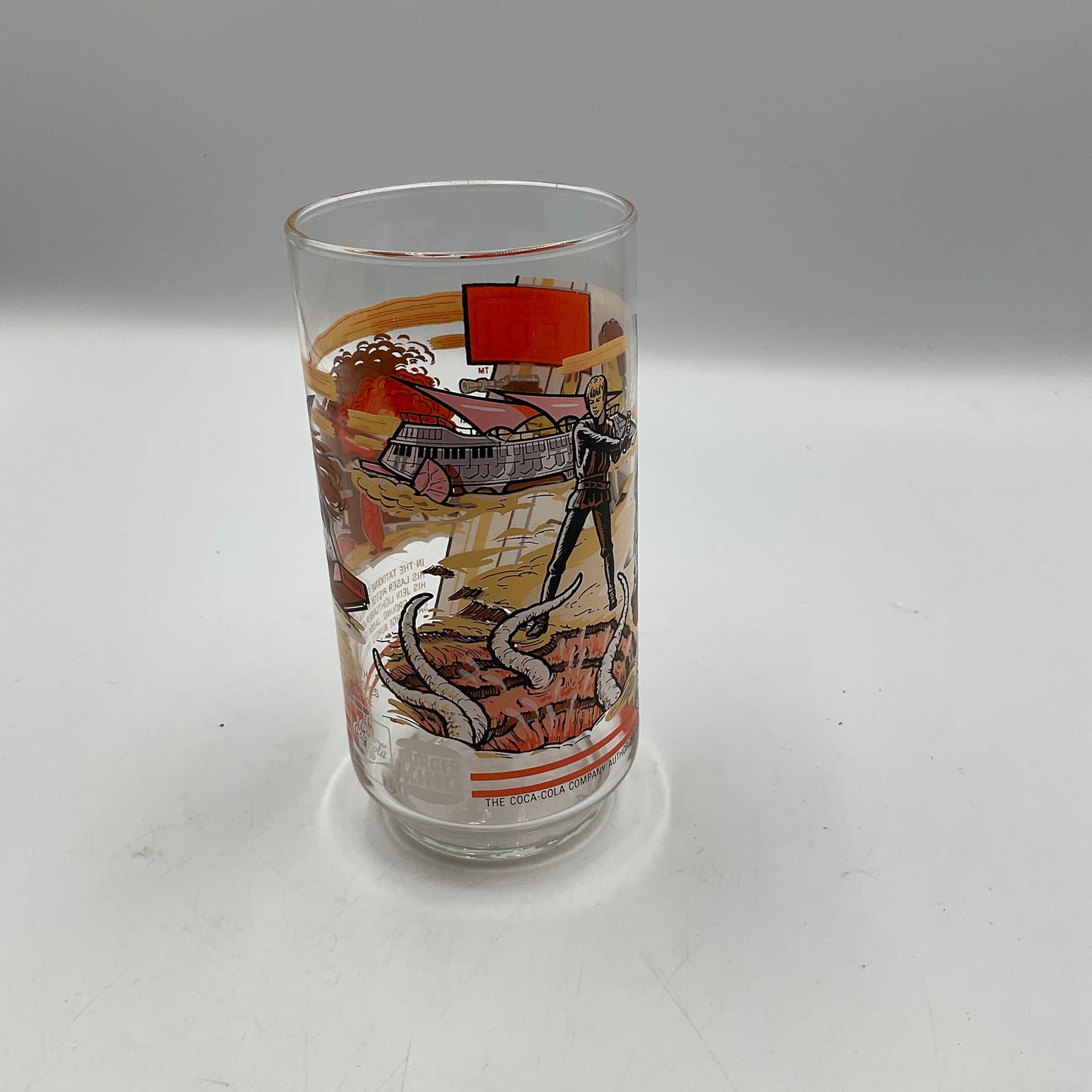 Star Wars Return of the Jedi Drinking Glasses 1983 Burger King