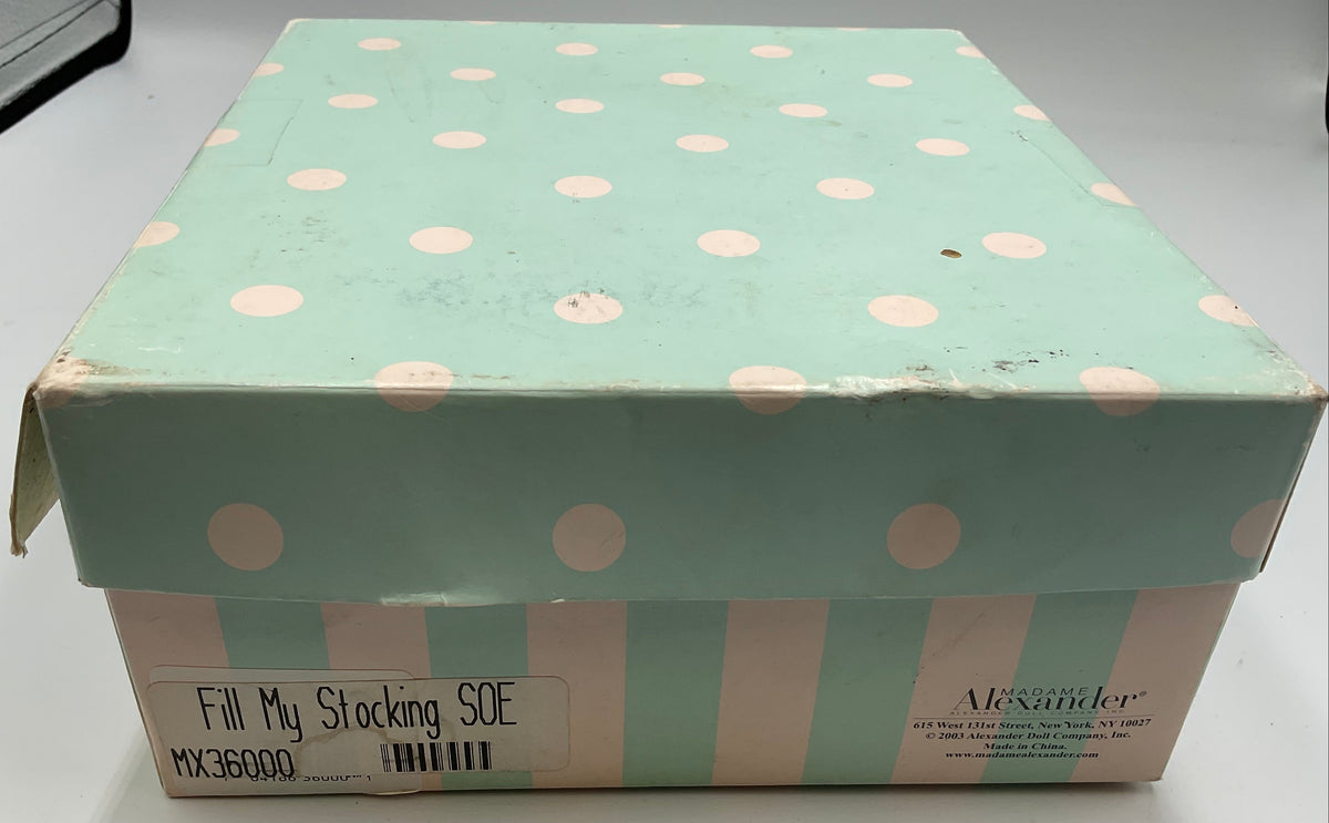 2003 Madame Alexander "Fill My Stocking with Lenox" Doll #36000