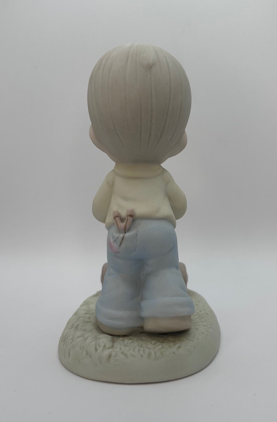 Precious Moments Vintage 1989 Members Only Figurine Mow Power To Ya! New in Box