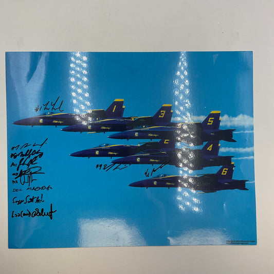 U.S. Navy Blue Angels 11X14 Promotional Poster