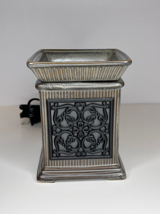 Scentsy JANE Wax Oil Warmer Full Size Wrought Iron Rustic Design #19428