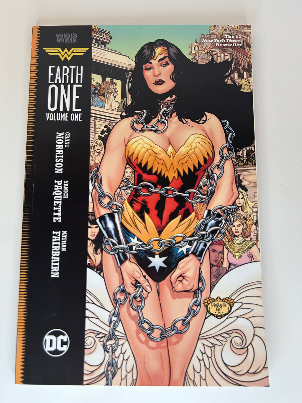 Wonder Woman Earth One 1 DC Comics Hardcover Graphic Novel April 12 2016