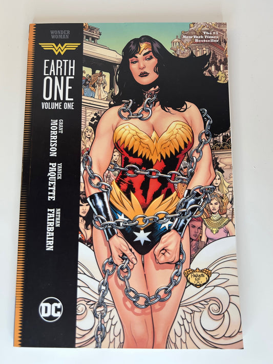 Wonder Woman Earth One 1 DC Comics Hardcover Graphic Novel April 12 2016