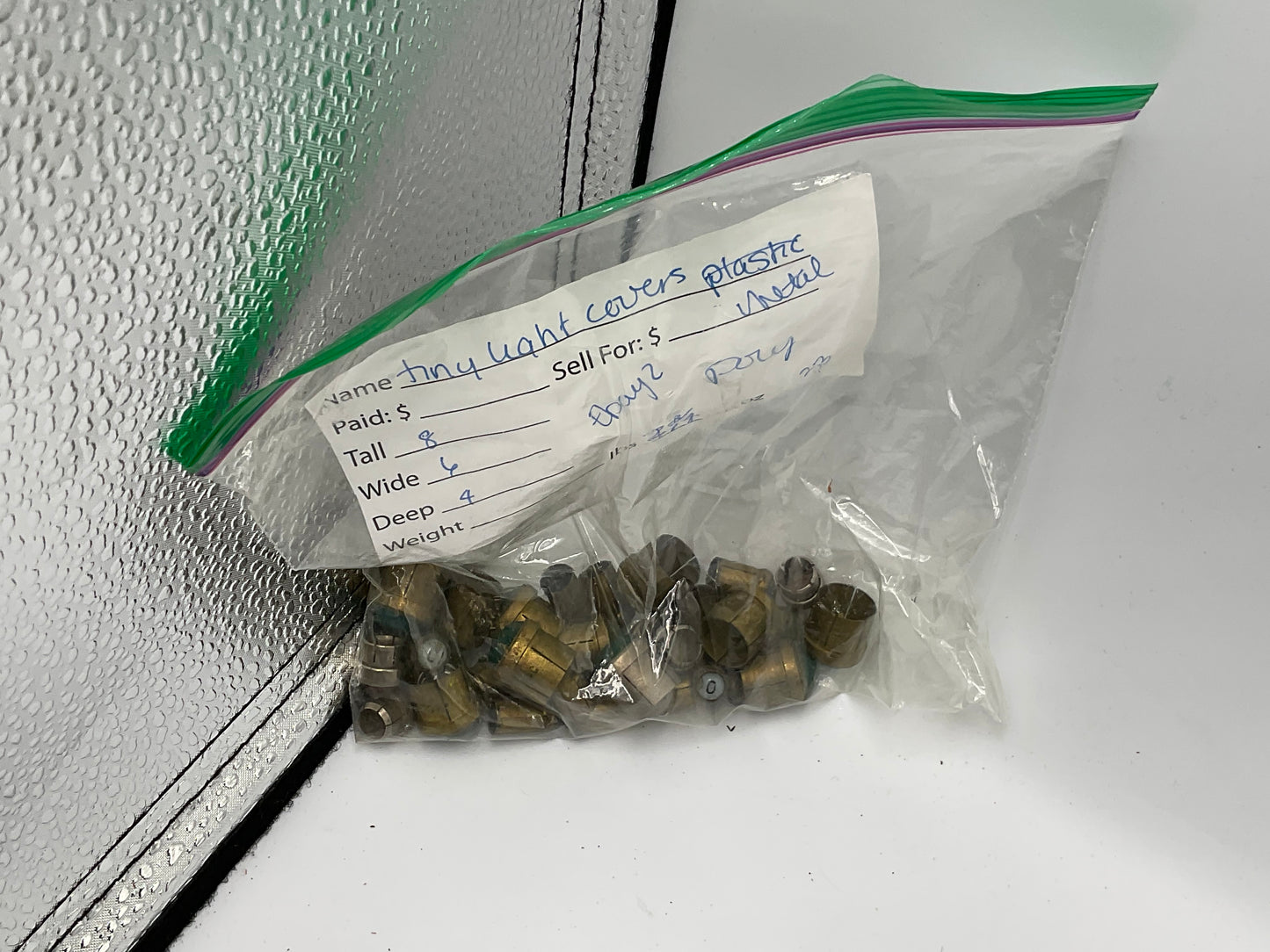 Brass and metal finals or screw on caps