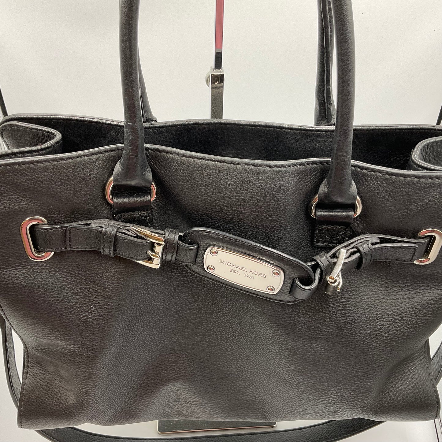 Michael Kors Black Large Hamilton Handbag