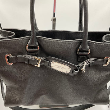 Michael Kors Black Large Hamilton Handbag