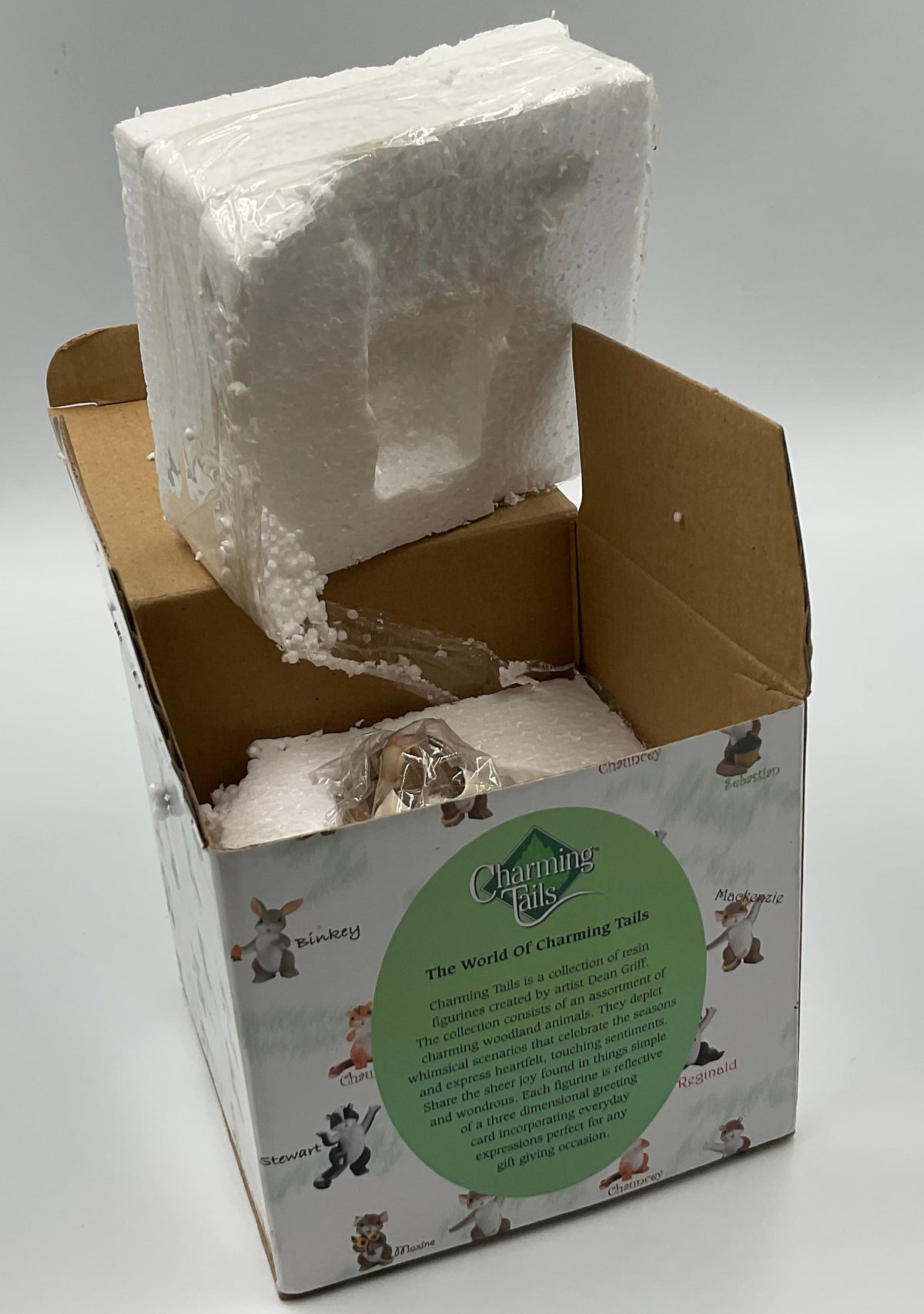 Collectible figurine kit from the Charming Tails collection by Fitz and Floyd