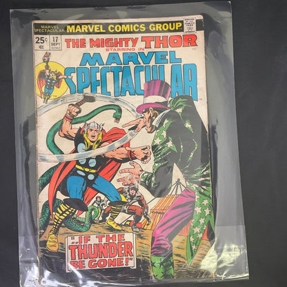 Marvel Spectacular #17 Vintage Sept 1975 Comic Book