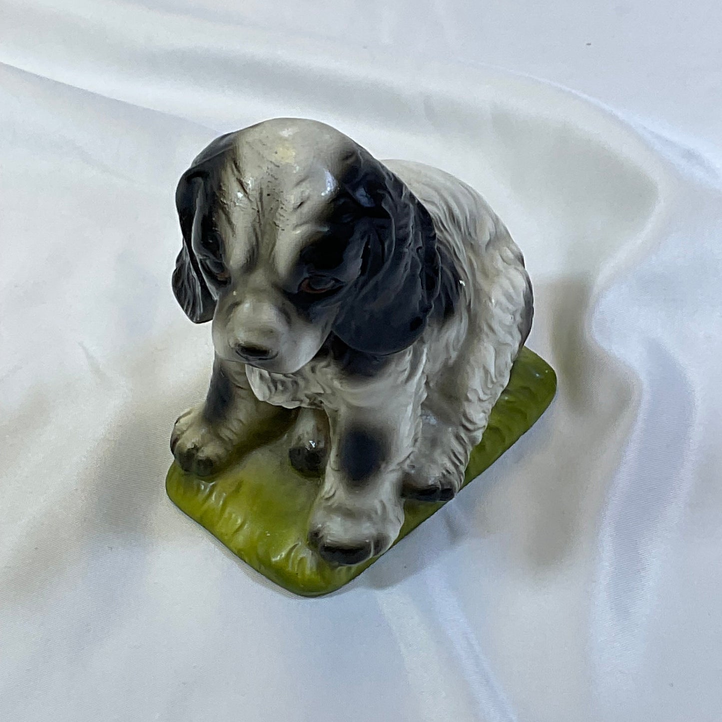 Enesco Vintage Cocker Spaniel Dog Porcelain Figurine Made in Japan