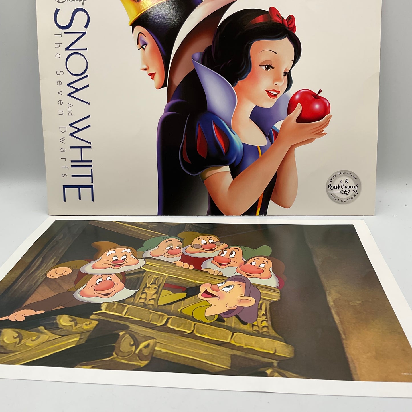 Snow White And The Seven Dwarfs Lithograph 4 Pack Set