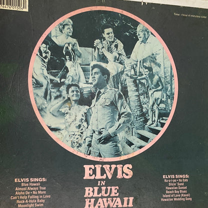 Elvis In Blue Hawaii Vintage RCA SelectaVision Video Disc Untested
