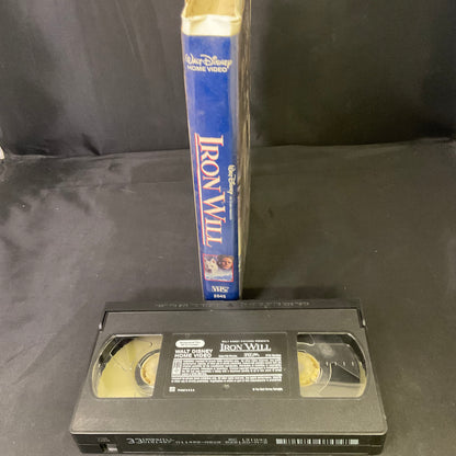 Disney’s Iron Will VHS Tape