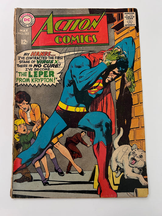 Action Comics #363 Vintage May 1 1968 DC Comics Book
