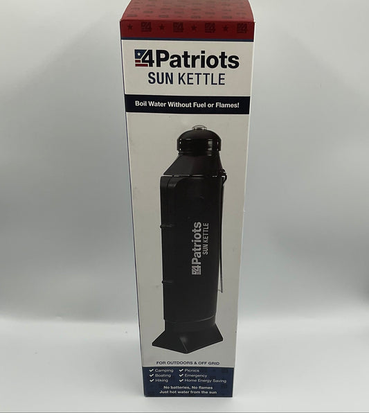 4Patriots Sun Kettle Emergency Solar Water Heater Boiler