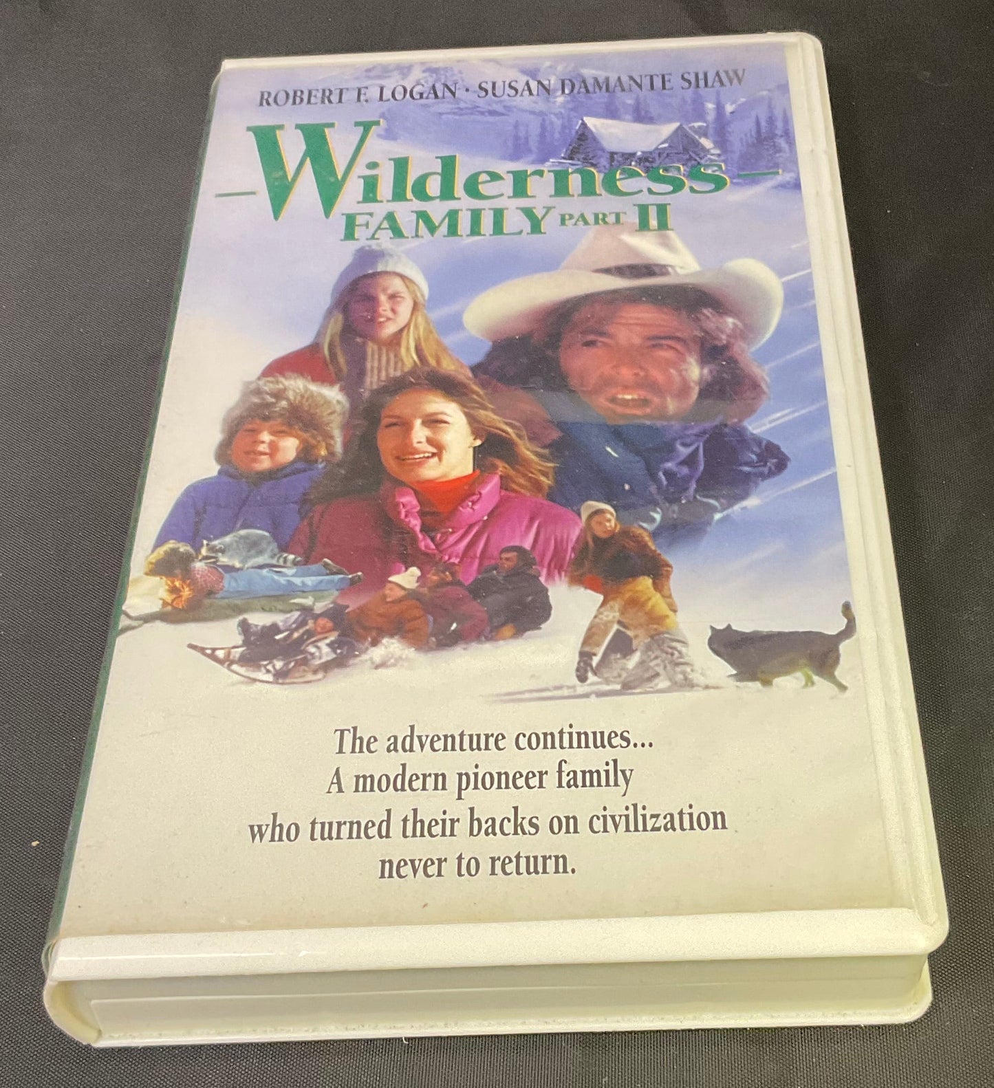 Wilderness Family Part 2 Vintage VHS Video Tape in Original Case