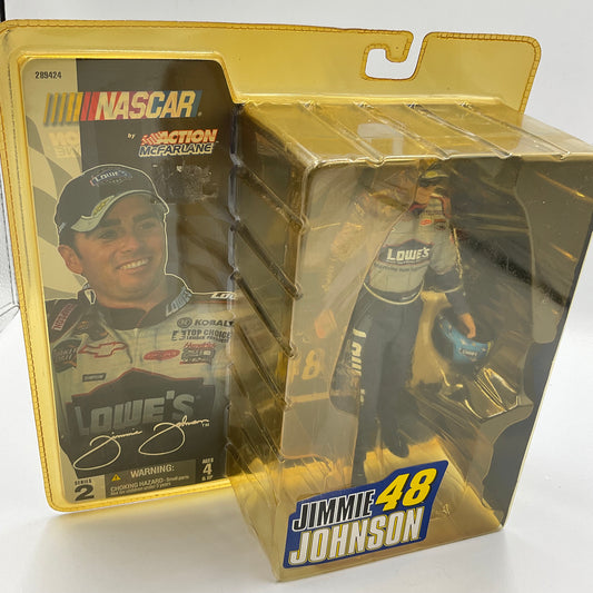 NASCAR Jimmie Johnson #48 Lowe’s  Action Figure Unopened