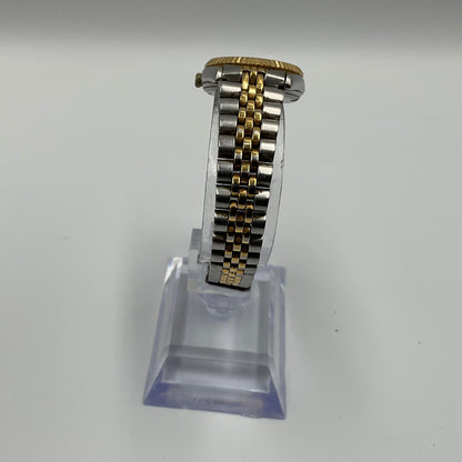 Seiko Women's 23mm White Dial Two Tone Day Date Watch