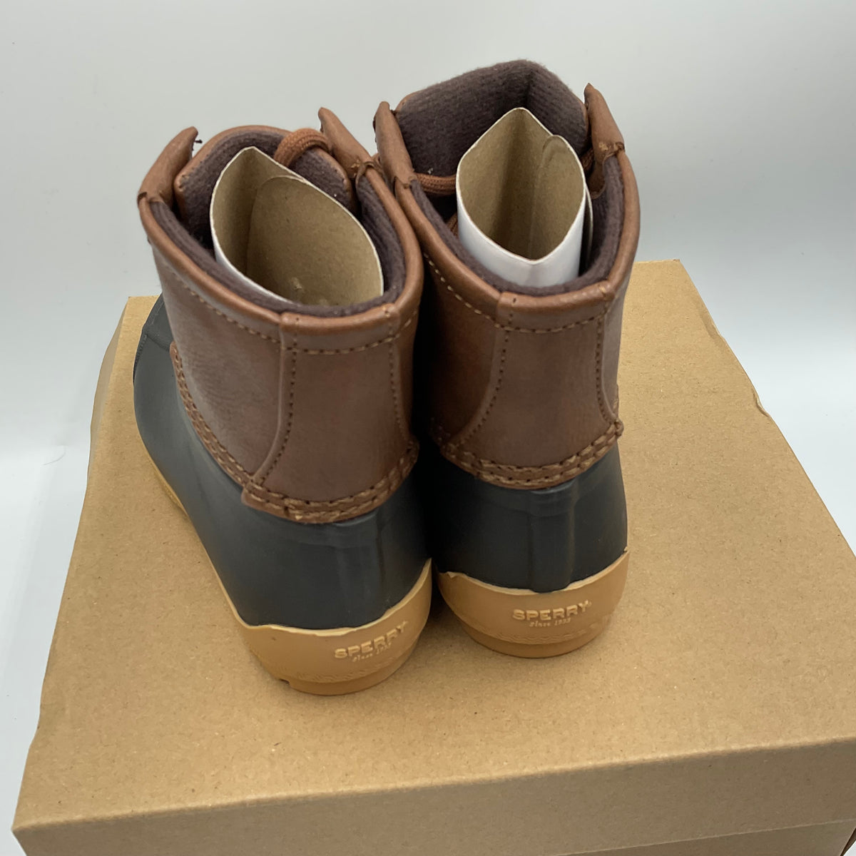 Sperry Port Duck Boots Boys Size 9M
