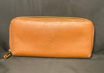 Michael Kors Brown Leather Whipped Hamilton Tote Bag and Wallet