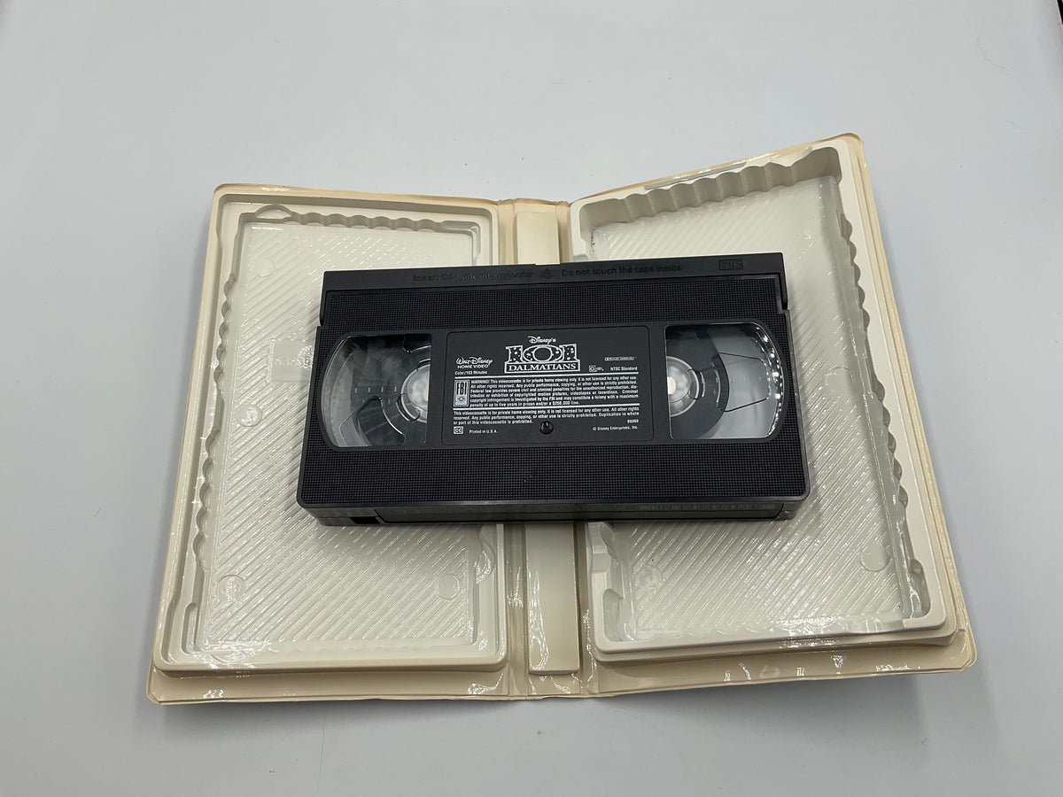 Disney’s 101 Dalmatians Live-Action VHS Tape Starring Glenn Close