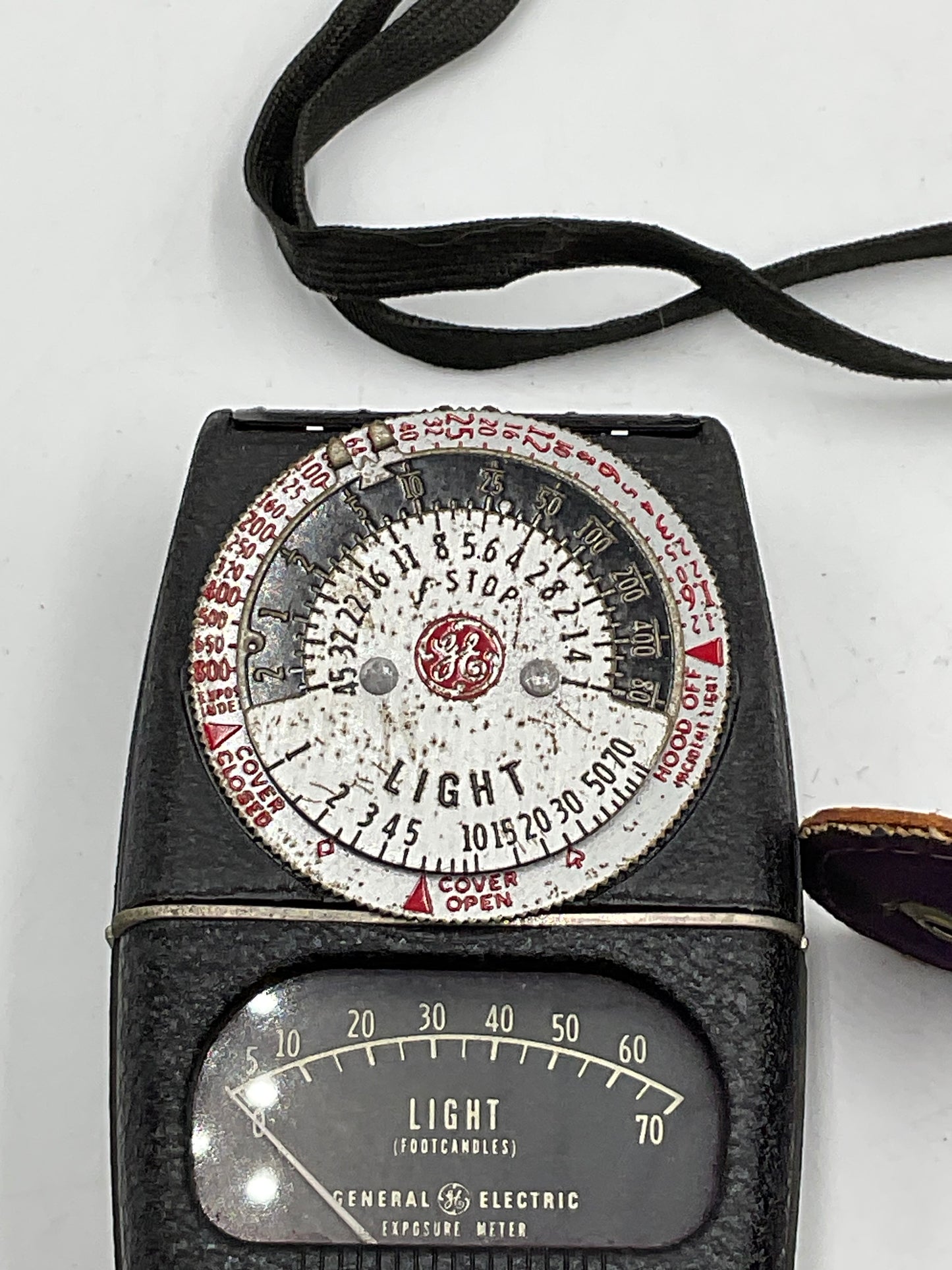 General Electric Vintage Light Exposure Meter untested 1950's