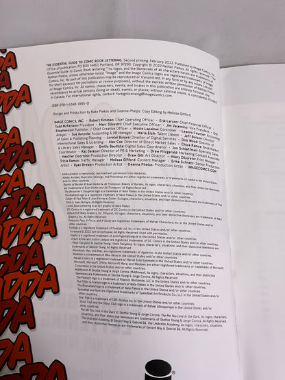 The Essential Guide Comic Book Lettering by Nate Piekos Paperback