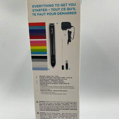 3Doodler create+ 3D Printing Pen with Bundle of Plastic Refills