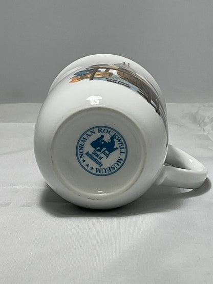 Norman Rockwell Museum Collectible Cup Vintage 1982 For A Good Boy