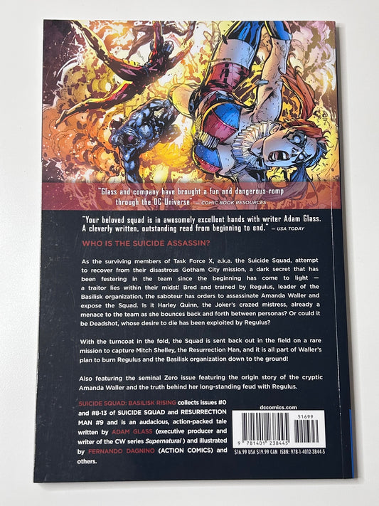 Suicide Squad Vol 2 Basilisk Rising New 52 DC Comics Paperback Comic Book Graphic Novel Feb 2013