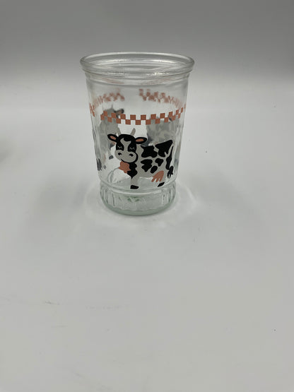 Vintage Bama Jam Jar Glasses