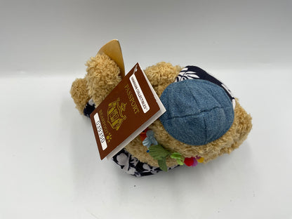 Keikiokekai Hawaiian Collectable Passport Surfer Teddy Bear w/ Surfboard
