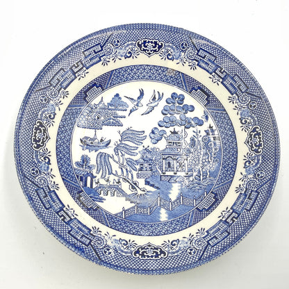 Vintage Churchill Blue Willow Soup Bowl