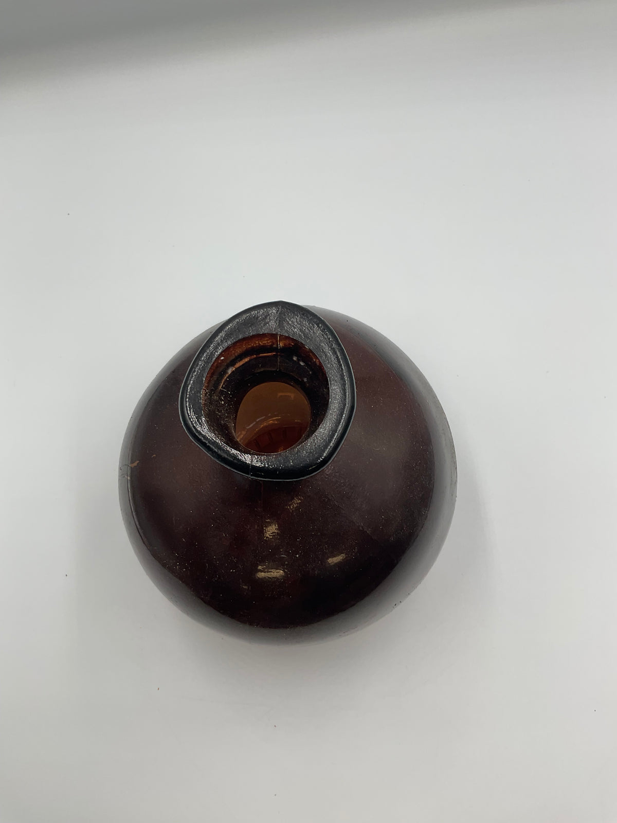 Vidrios San Miguel Hand Made Recycled Glass Balloon Bubble Vase Spain