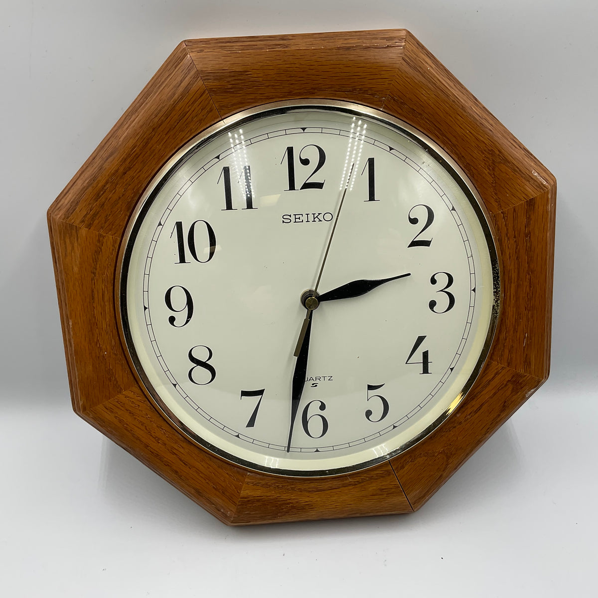 Vintage Seiko Quartz Wall Clock Works
