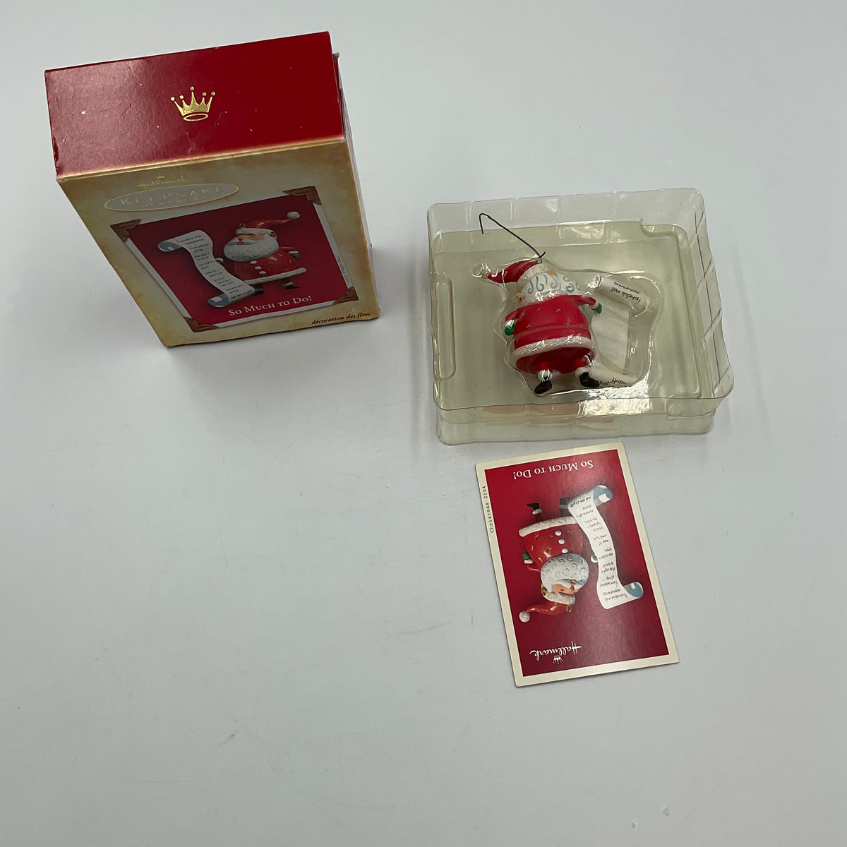 2004 Hallmark Keepsake Ornament  So Much To Do