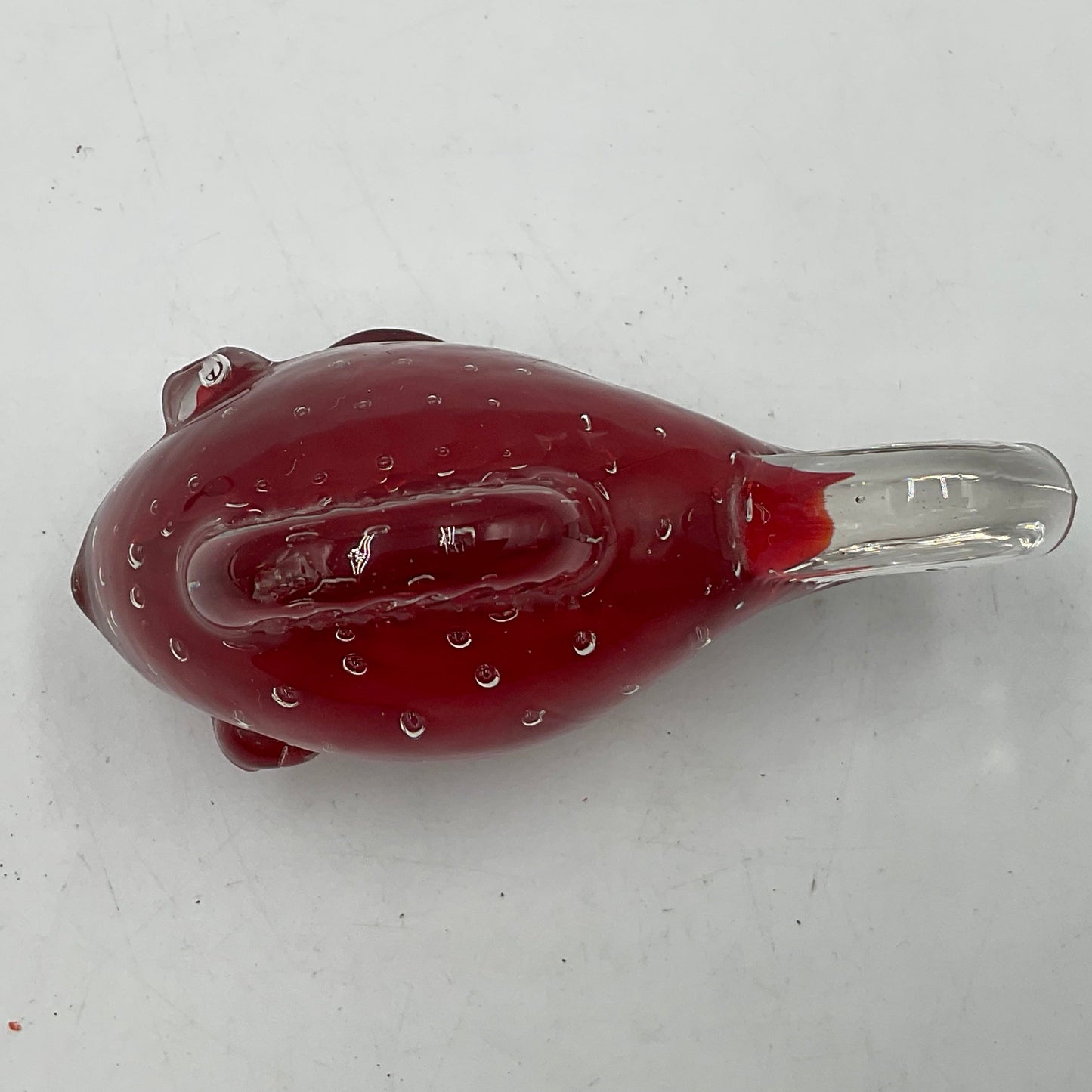Vintage Murano-Style Glass Fish Figurine