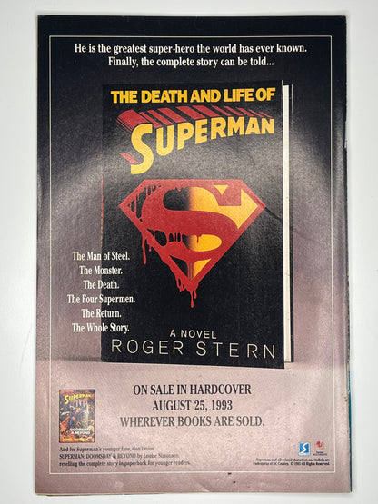 The Adventures of Superman #505 Vintage October 1993 DC Comic Book