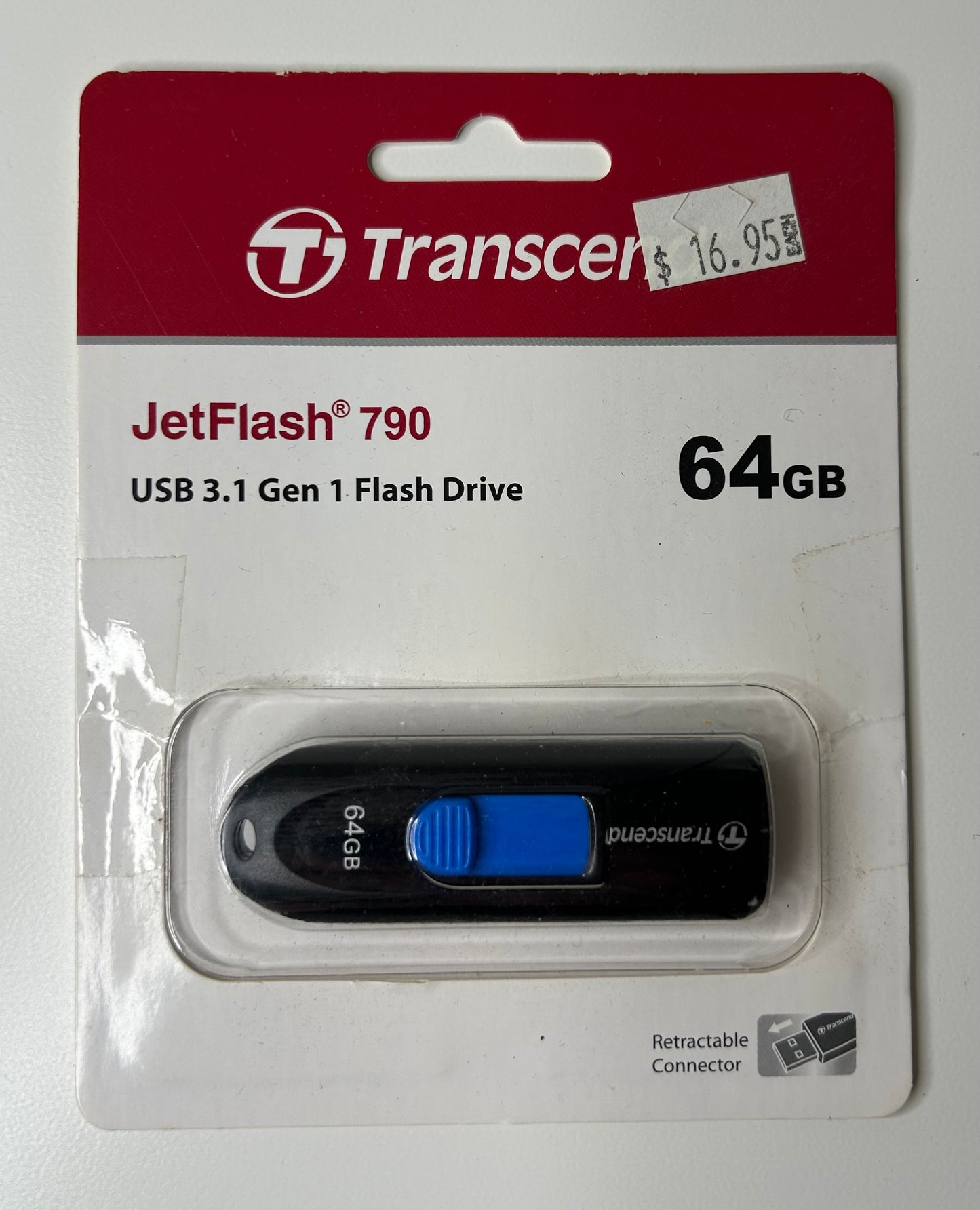 JetFlash 790 USB 3.1 Gen 1 Flash Drive