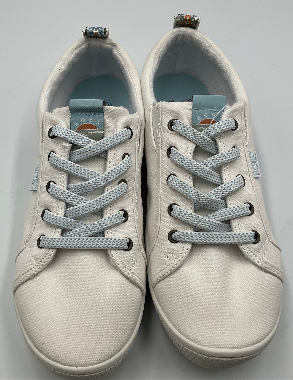 Skechers BOBS B Extra Cute Woman's Size 8 White Memory Foam Sneakers 113323