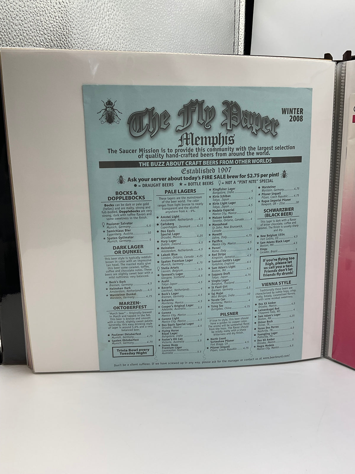 completed, vintage Graceland & Memphis vacation photo scrapbook