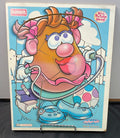 Mrs Potato Head Jumping Rope Vintage 1998 Wooden Frame Puzzle Playskool