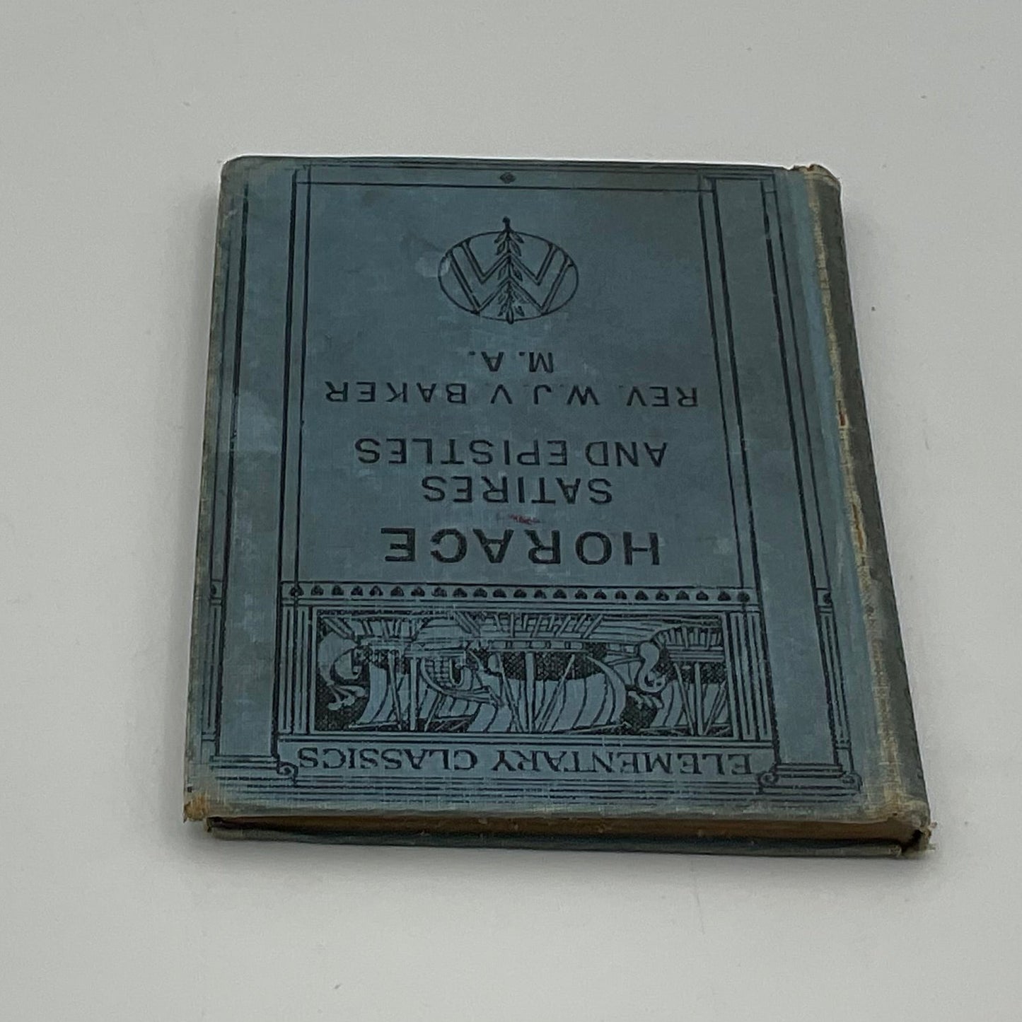 Hardcover Horace: Saties and Epistles Vintage