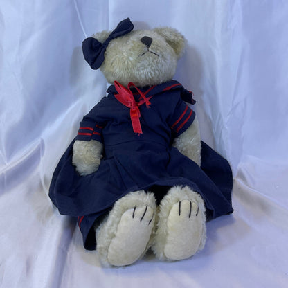 Boyds Bears Buffington Blue Red Sailor Dress and Pants Teddy Bear